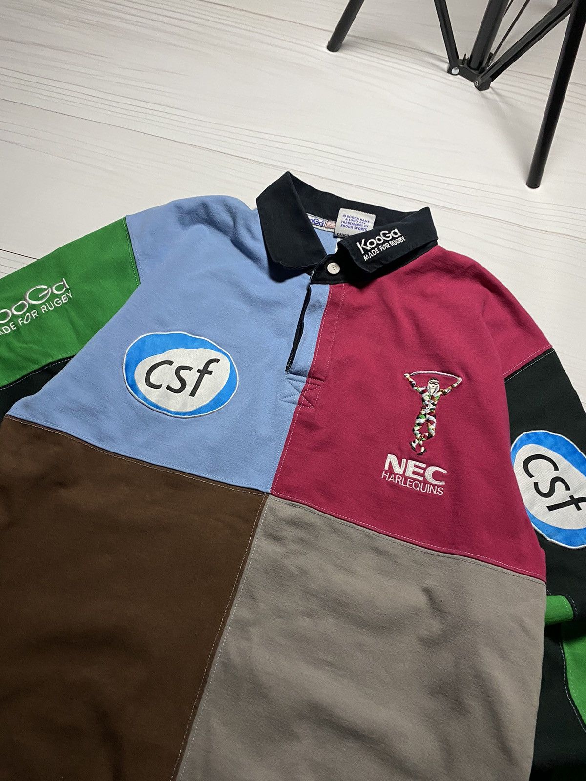 Vintage Harlequins 2001/03 NEC Kooga Vintage Rugby Long Sleeve Size US S / EU 44-46 / 1 - 12 Thumbnail