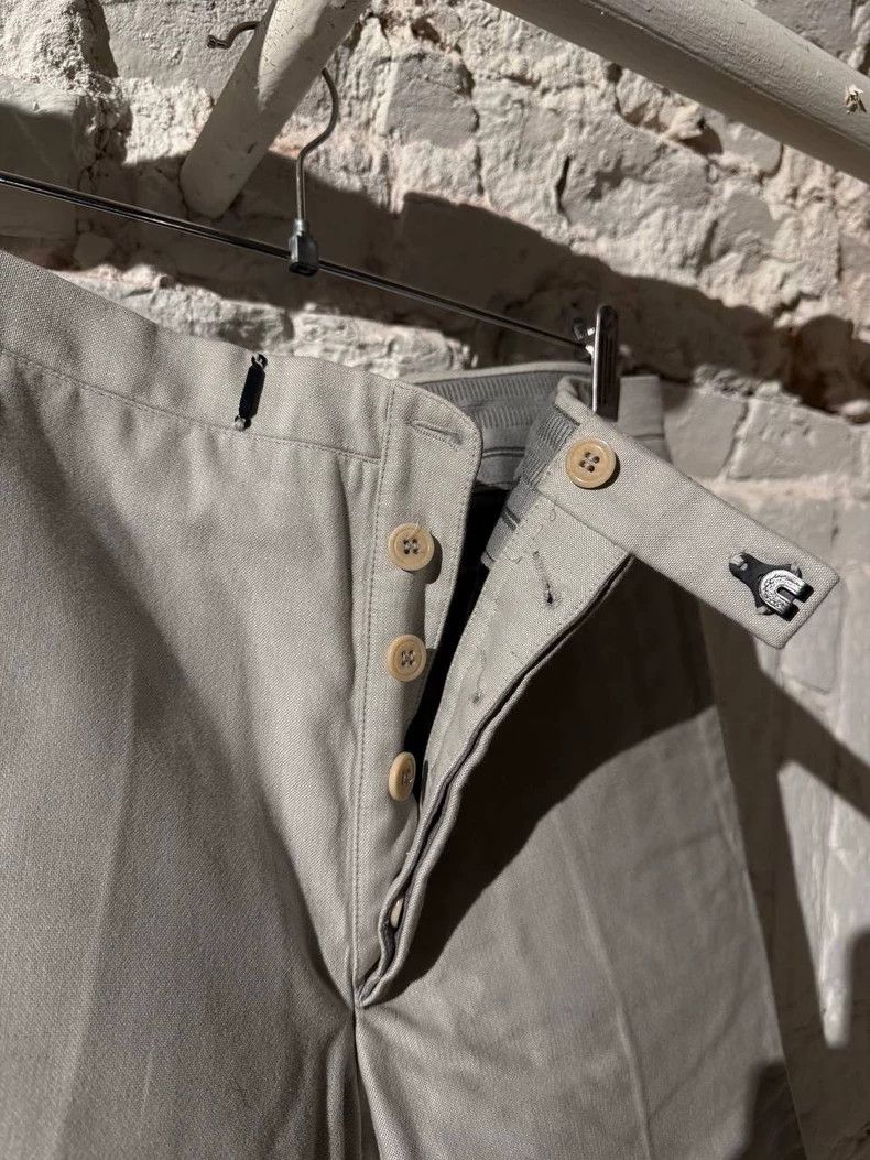 Carol Christian Poell carol christian poell Grey Cotton Pants 2506-Nextarrow Size US 34 / EU 50 - 3 Thumbnail