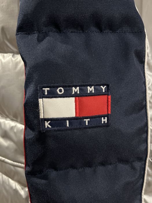 Kith x tommy hilfiger expedition puffer pullover gold best sale