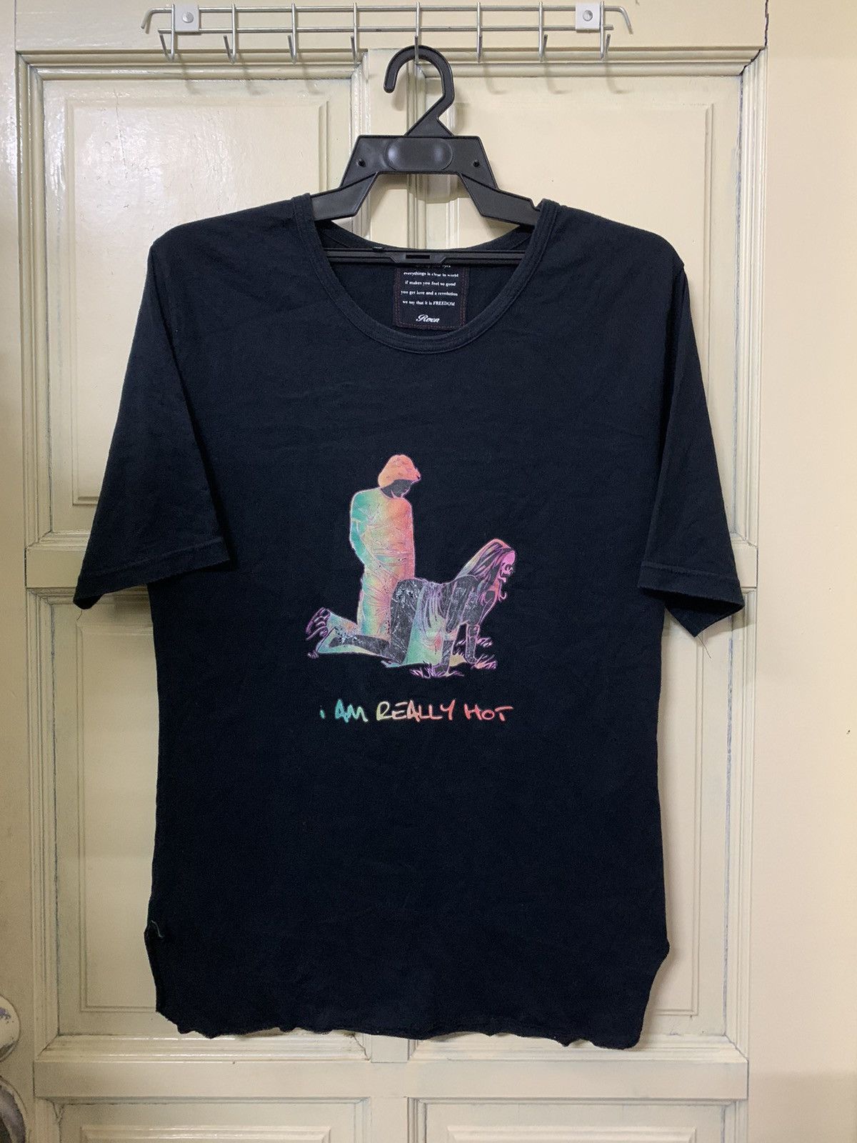 Roen 💥Japanese Fashion Designer Roen i Am Really Hot Shirt Size US S / EU 44-46 / 1 - 1 Thumbnail