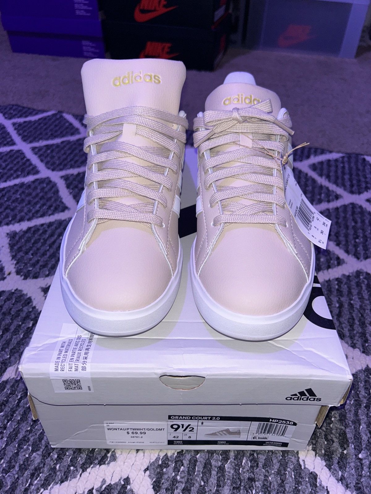 Adidas Hp2538 Grand Court 2.0 Size US 9.5 / IT 39.5 - 5 Thumbnail