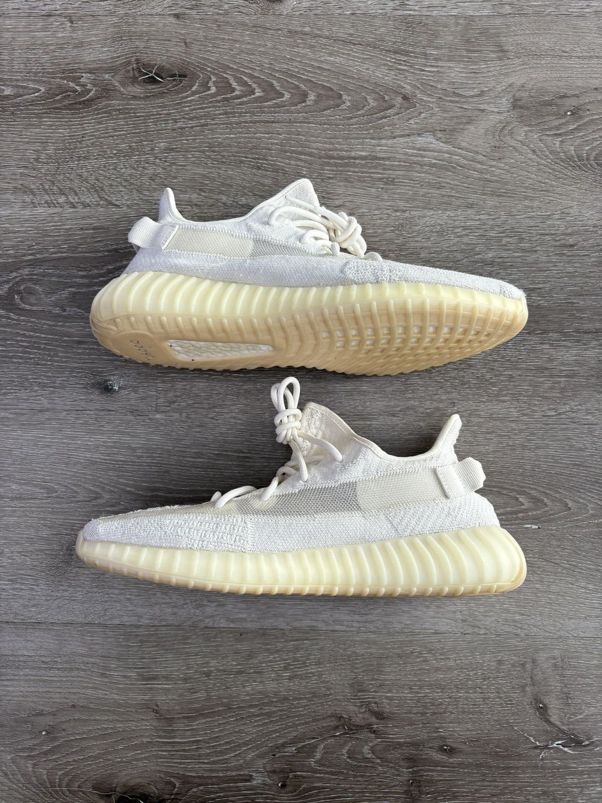 Adidas × Yeezy Adidas Yeezy Boost 350 V2 “Bone” **PRE-OWNED** Size US 13 / EU 46 - 1 Thumbnail