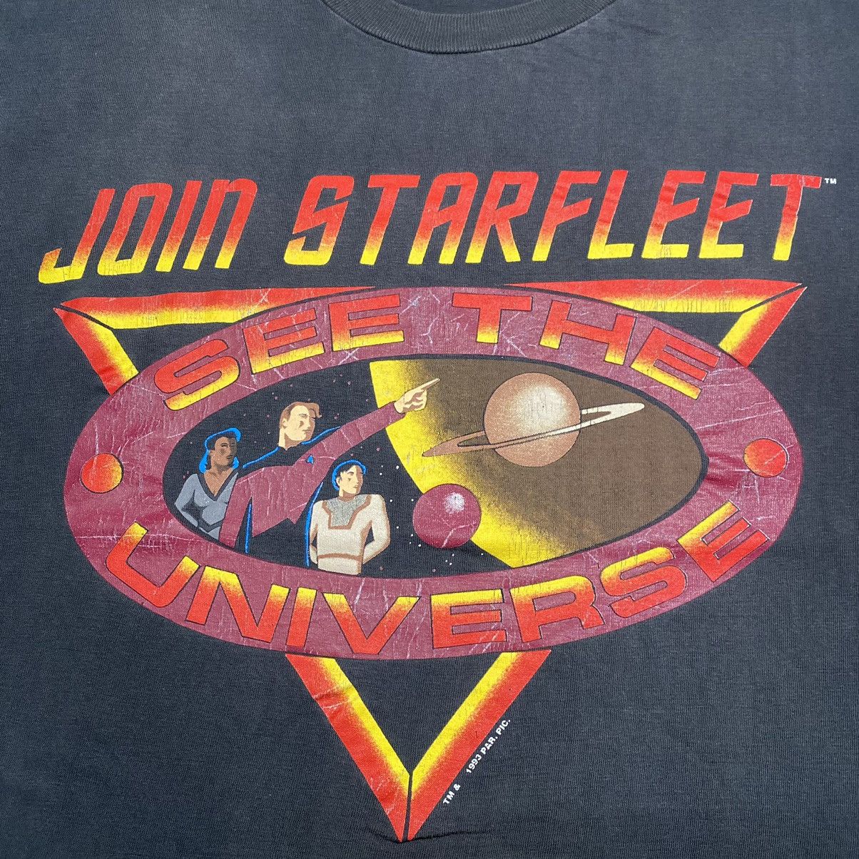 Vintage Vintage 1993 Star Trek Join Starfleet Movie Tee Size US XL / EU 56 / 4 - 5 Thumbnail