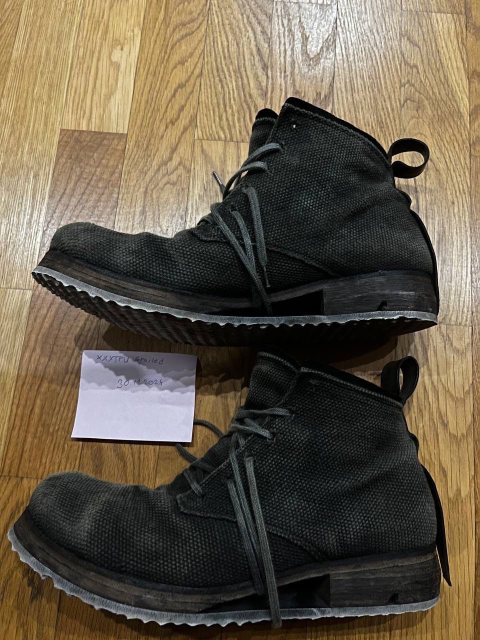 Boris Bidjan Saberi Boris bidjan Saberi Boot 4 Size US 10 / EU 43 - 4 Thumbnail