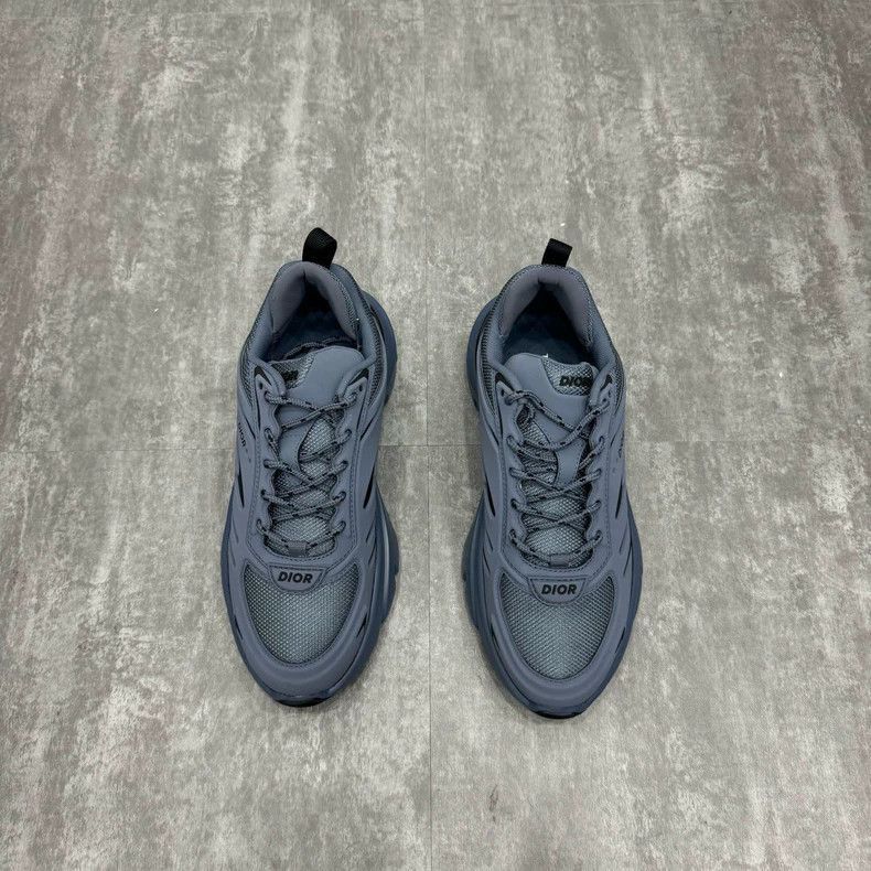 Dior Dior Dior B44 Blade Blue Thick Sole Sneakers-2507 Size US 10.5 / EU 43-44 - 3 Thumbnail