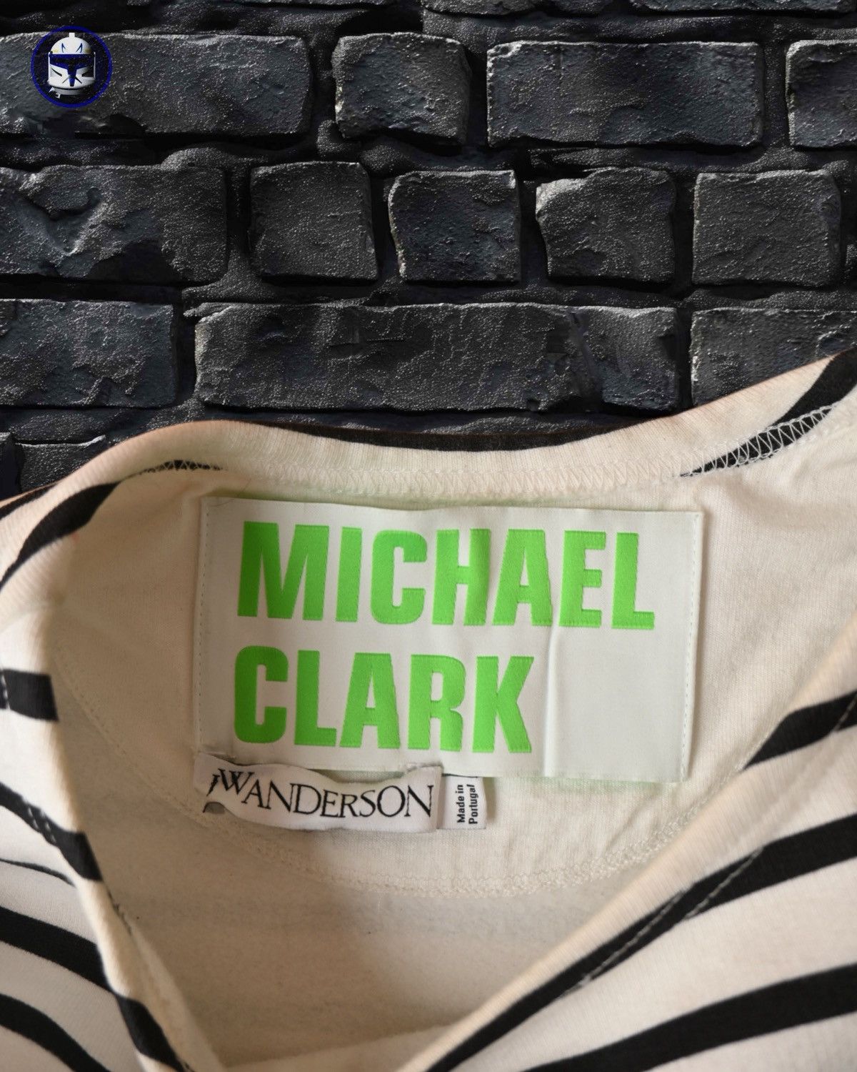 JW Anderson JW Anderson x Michael Clark Striped Anchor Sweatshirt Size US M / EU 48-50 / 2 - 3 Thumbnail