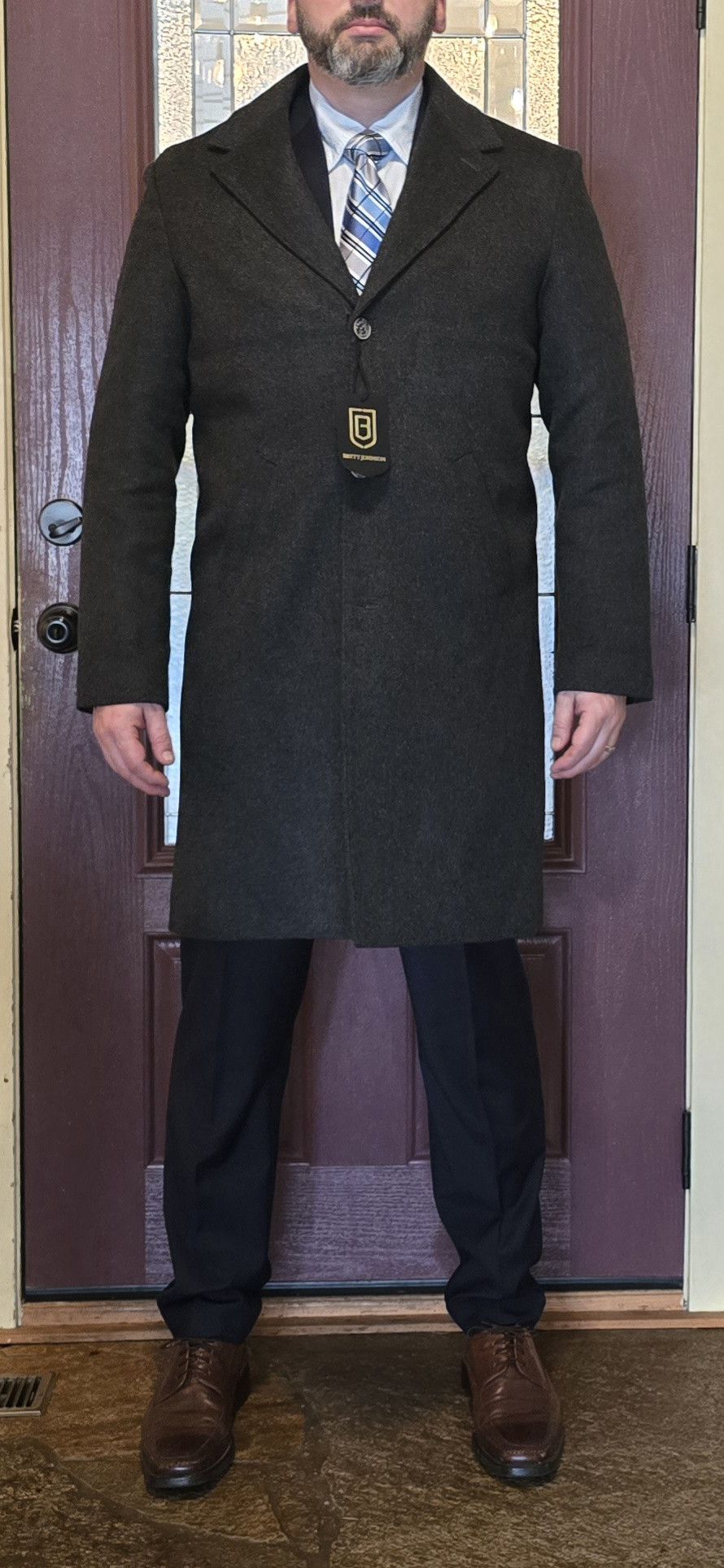 Other Brett Johnson 100% Cashmere Overcoat NWT Size US XL / EU 56 / 4 - 1 Thumbnail