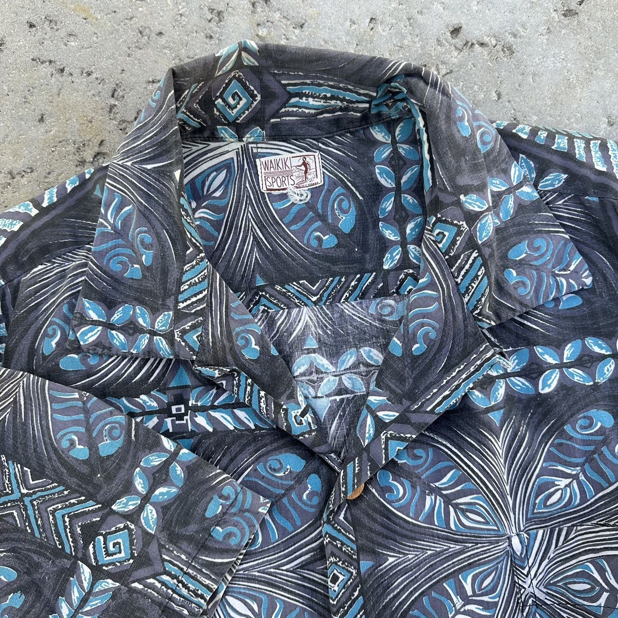 Other True Vintage Waikiki Sports Hawaiian Button Up Shirt Size US L / EU 52-54 / 3 - 3 Thumbnail
