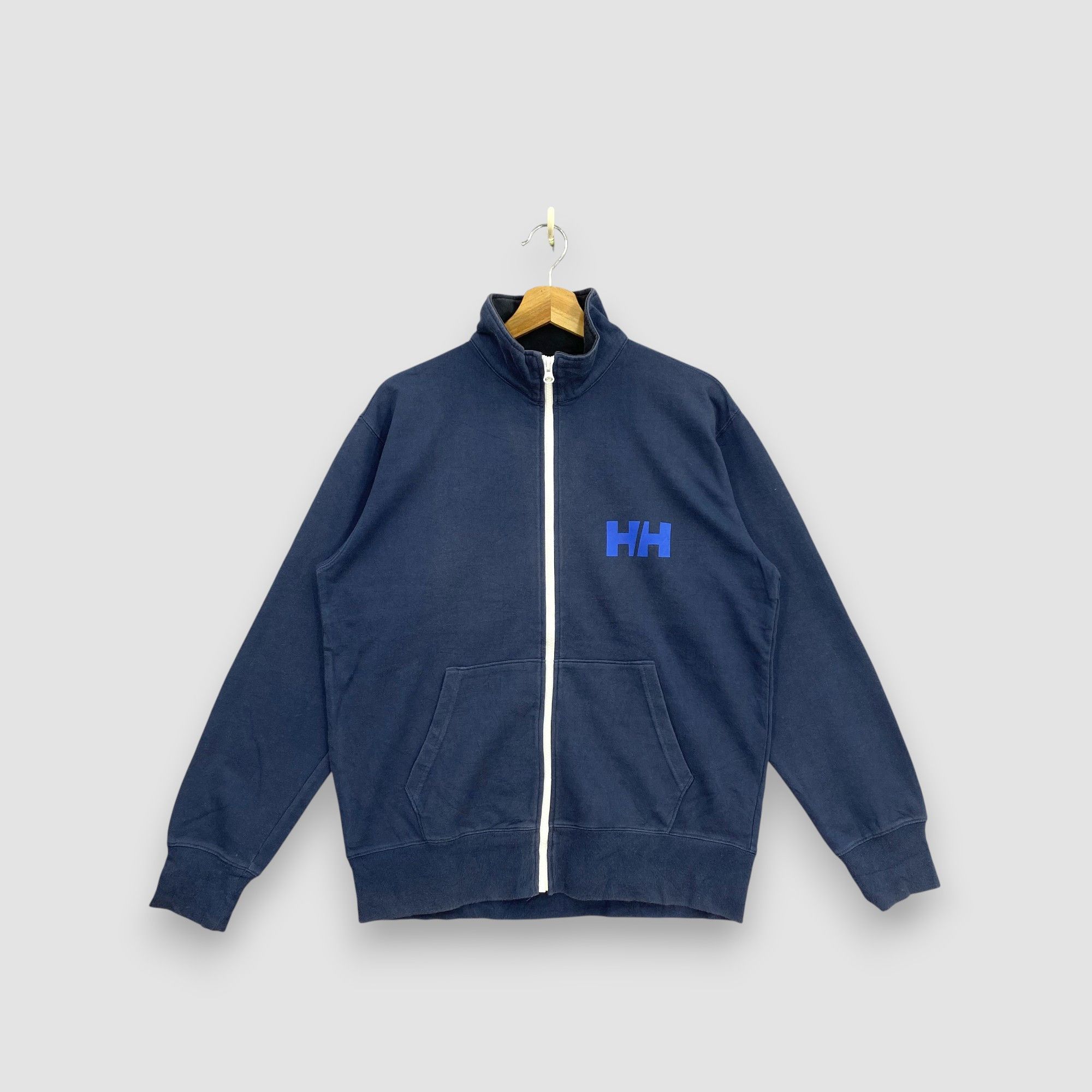 Helly Hansen Vintage Y2K Helly Hansen Full Zip Sweater Jacket Workwear Size US L / EU 52-54 / 3 - 1 Thumbnail