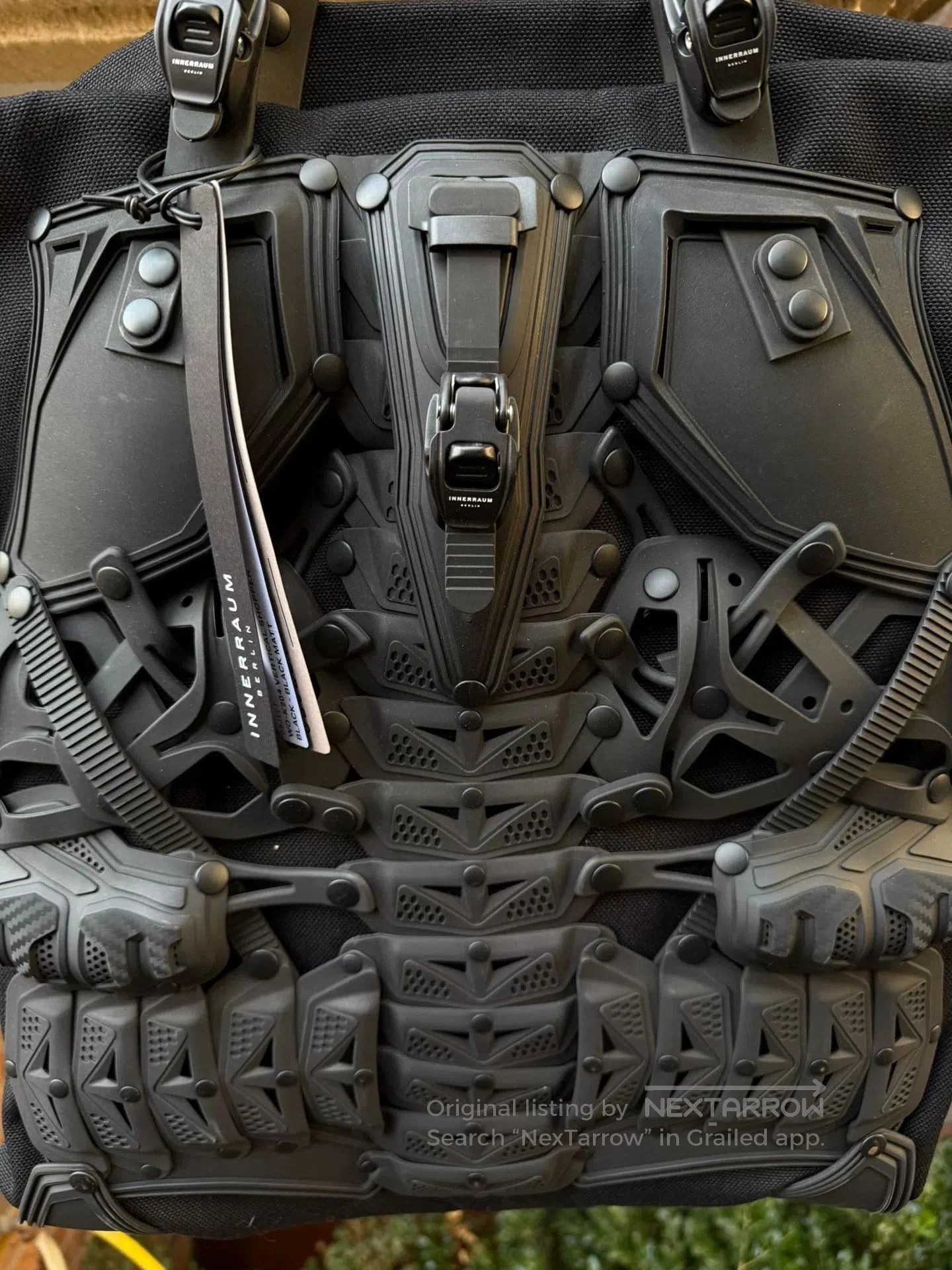 junya watanabe x innerraum armor tote bag.