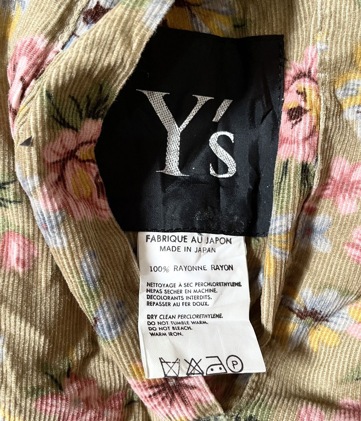 Yohji Yamamoto Vintage yohji yamamoto y’s reversible flowers jacket Size US M / EU 48-50 / 2 - 7 Thumbnail
