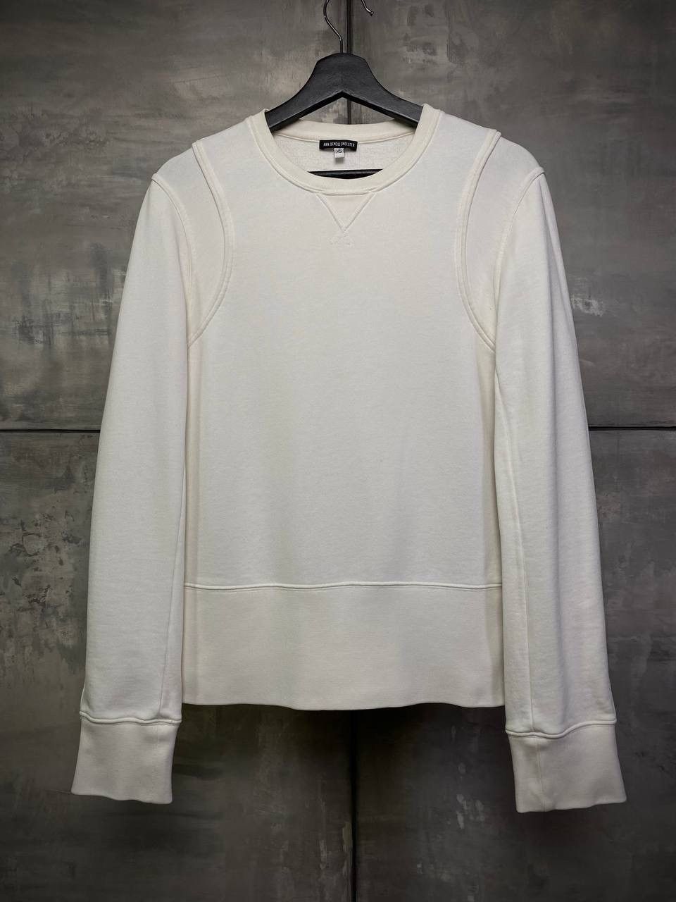 Ann Demeulemeester Milk sweatshirt S-M Size US M / EU 48-50 / 2 - 1 Thumbnail