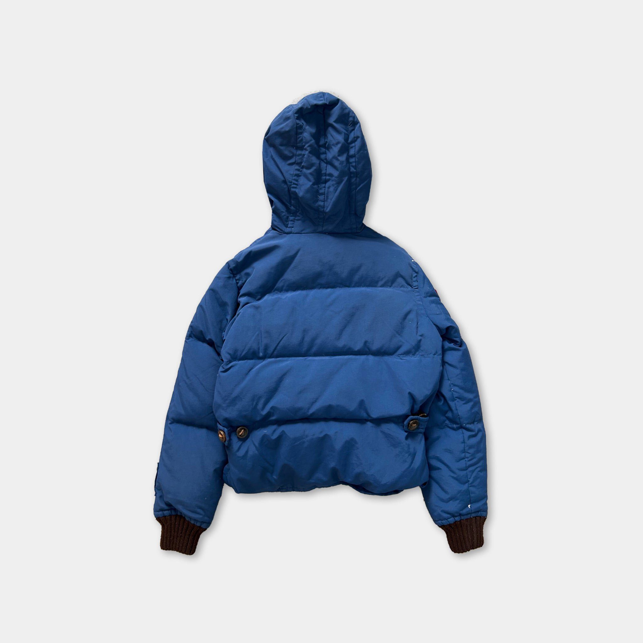 Dsquared2 Dsquared2 Blue Fur Hooded Jacket Size US XS / EU 42 / 0 - 5 Thumbnail