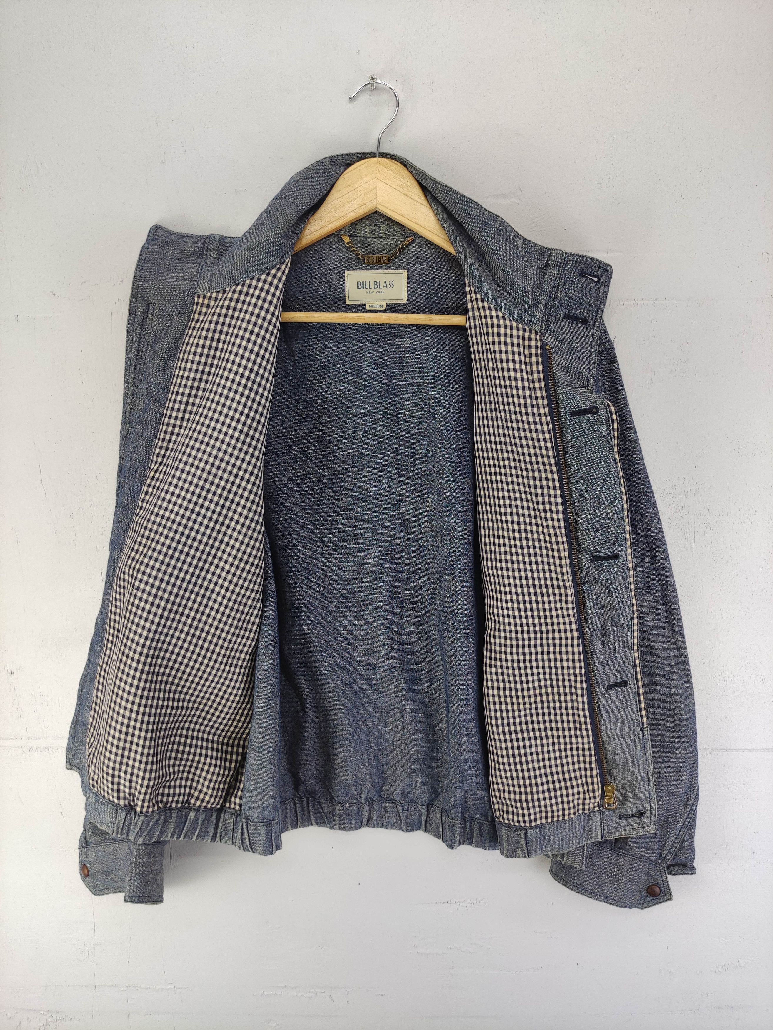 Bill Blass Vintage Bill Blass Casual Jacket Zipper Size US L / EU 52-54 / 3 - 3 Thumbnail