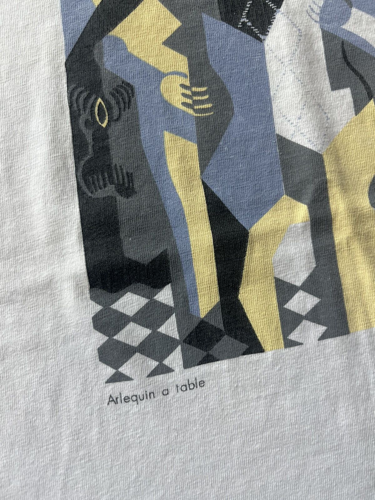 Arts & Science Vintage Arlequin a table by Juan Gris 1993’s Tshirt Size US L / EU 52-54 / 3 - 7 Thumbnail