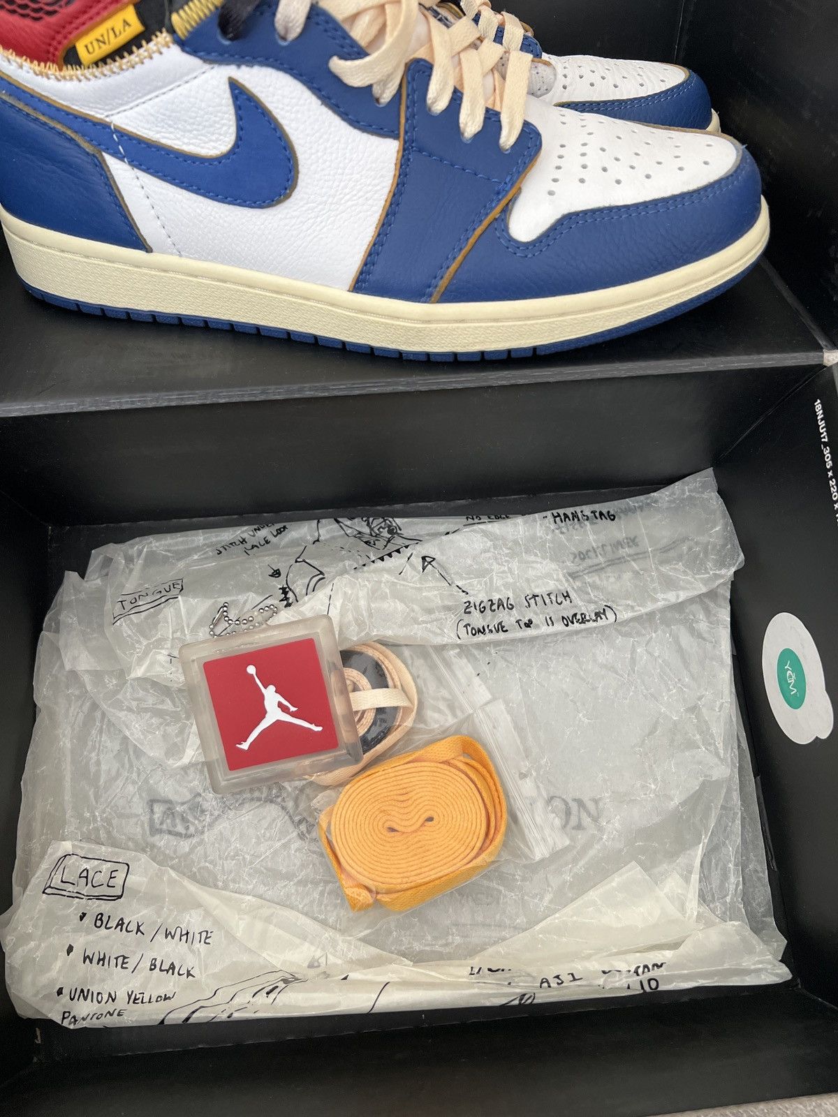 Jordan Brand × Union LA Jordan 1 high x union la storm blue 8.5us Size US 8.5 / EU 41-42 - 8 Thumbnail