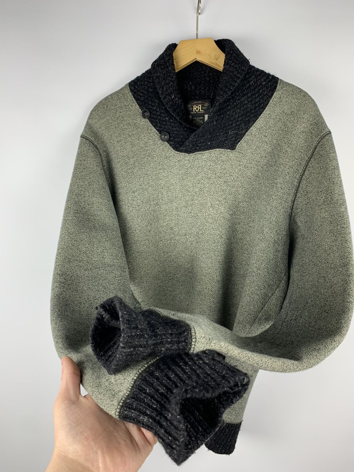 RRL Ralph Lauren RRL Ralph Lauren Sweater Buttons Shawl Neck Men’s Size M Top Size US S / EU 44-46 / 1 - 6 Thumbnail
