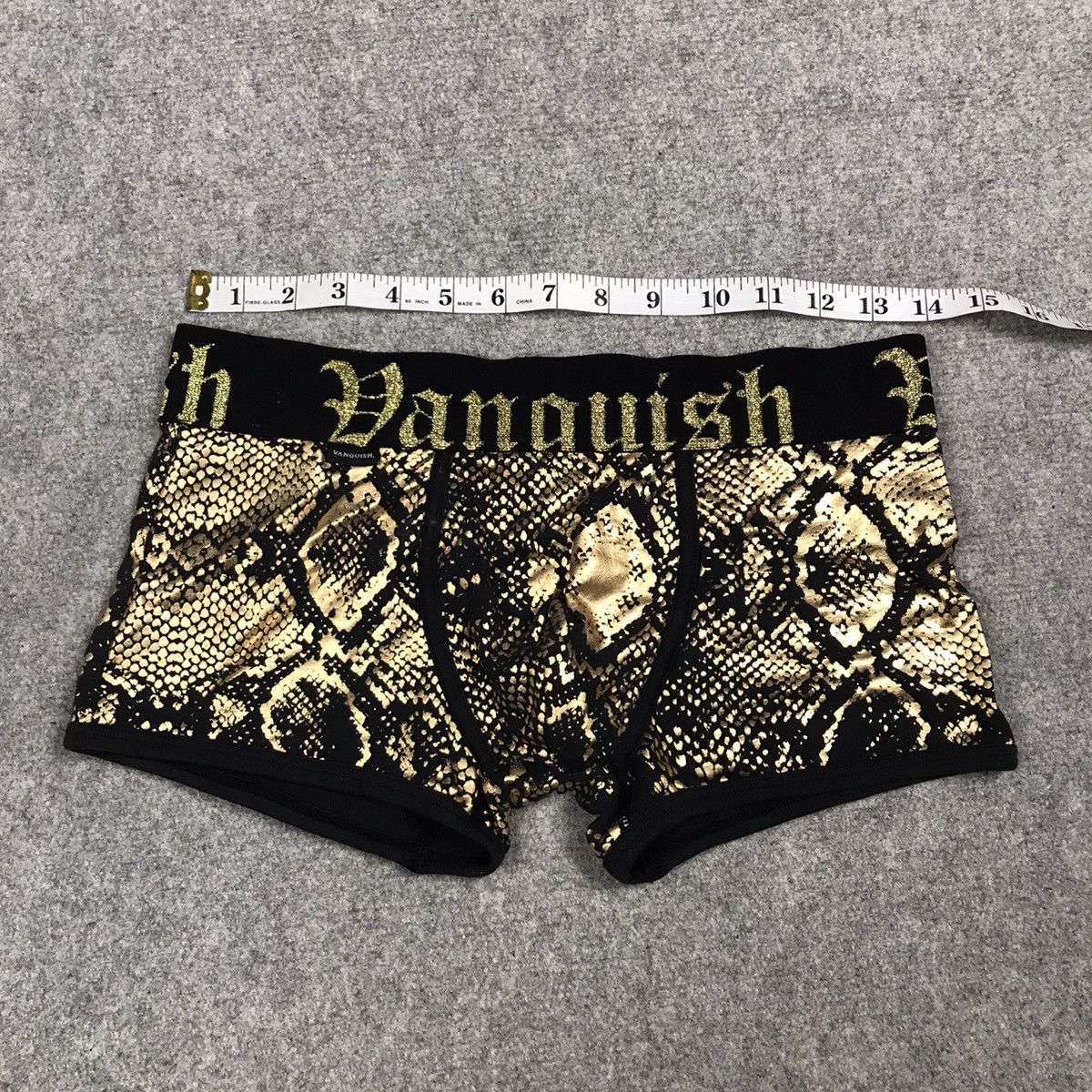 If Six Was Nine × Japanese Brand × Vanquish VANQUISH SNAKE DESIGN BOXSE Size 30 - 8 Thumbnail