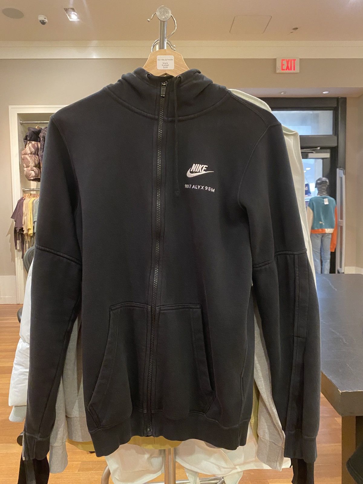 image of Alyx x Nike Zip Up in Black, Men's (Size XS)