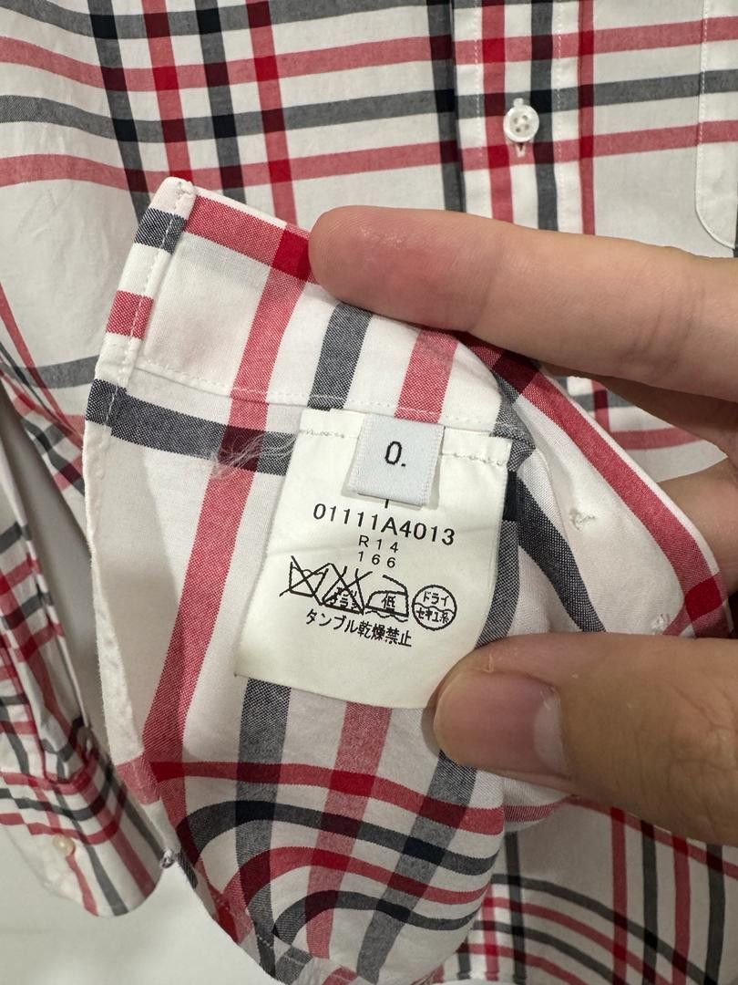 Thom Browne Thom Browne Checkered Shirt Size US S / EU 44-46 / 1 - 7 Thumbnail
