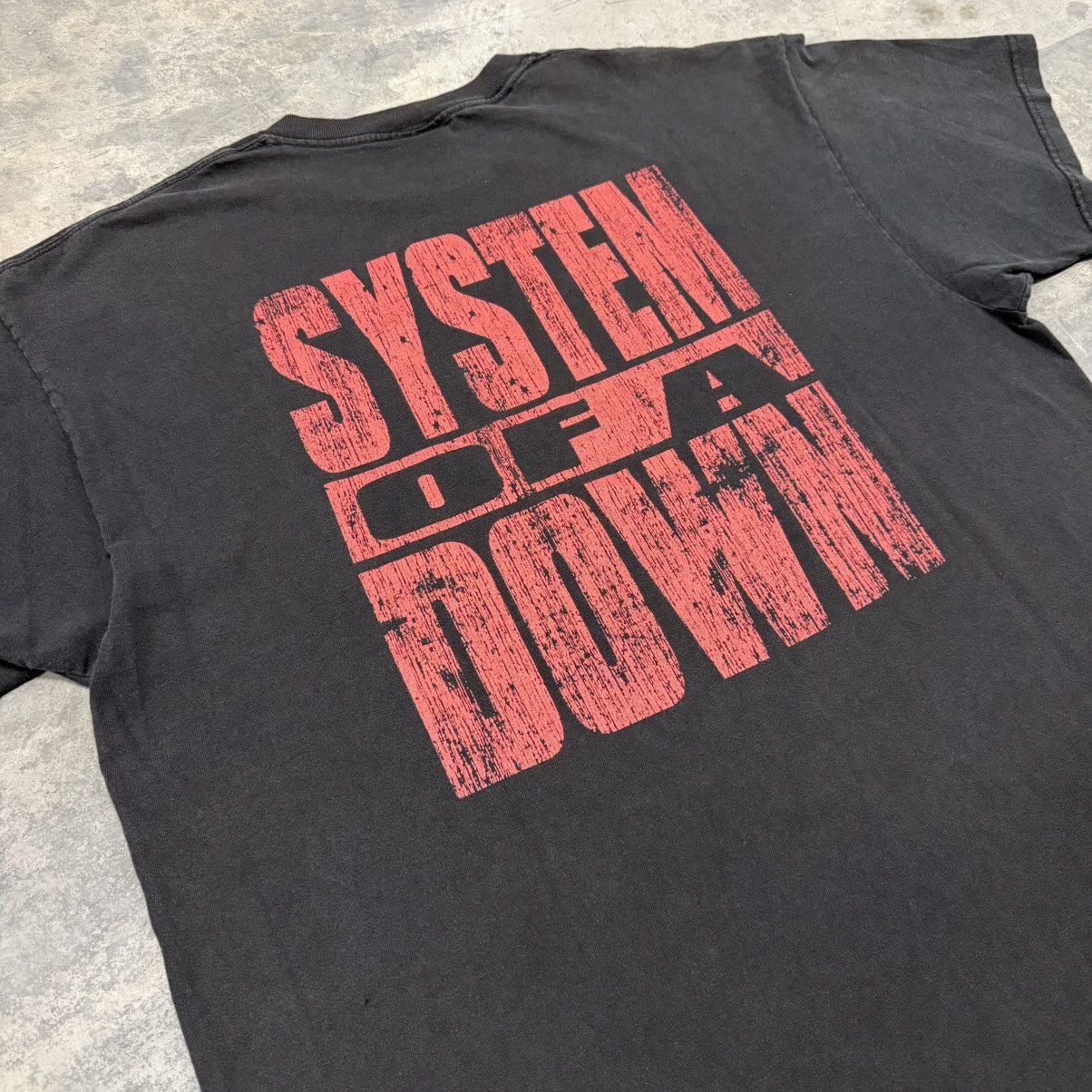 Vintage 1998 Vintage Faded System Of A Down Band Tee Size US XL / EU 56 / 4 - 5 Thumbnail