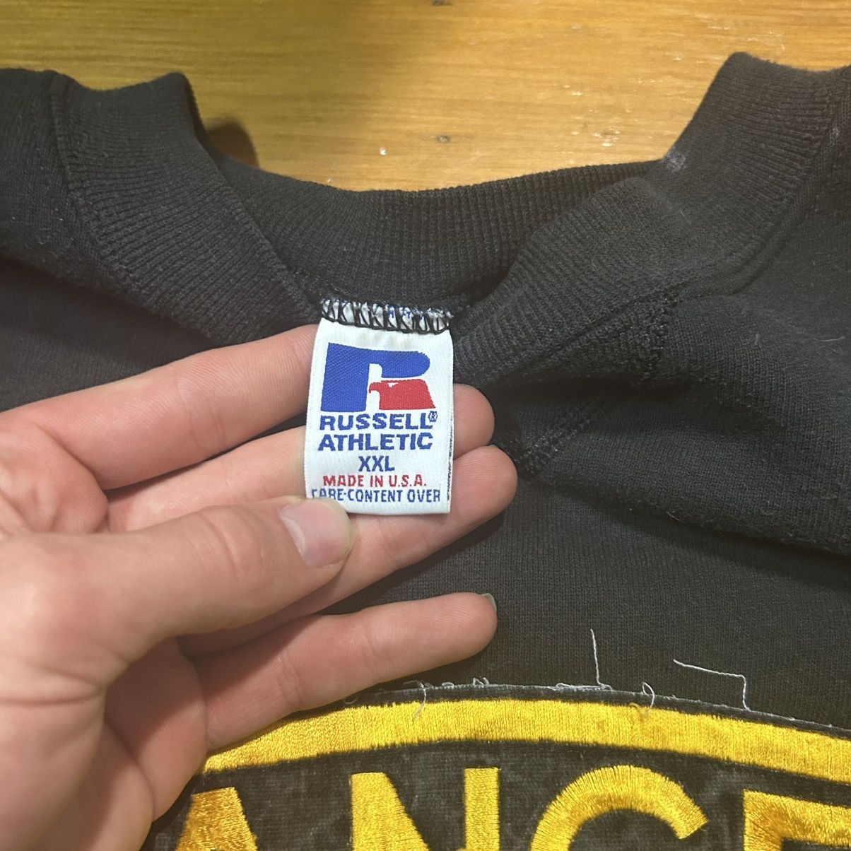 Russell Athletic × Vintage 90s Russell Athletic Ranger School Sweatshirt Size US XL / EU 56 / 4 - 2 Thumbnail