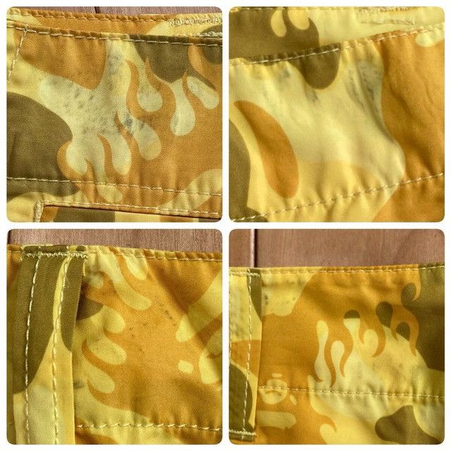 Bape BAPE Fire camo nylon shorts a bathing ape flame NIGO ★size L Size US 34 / EU 50 - 6 Thumbnail