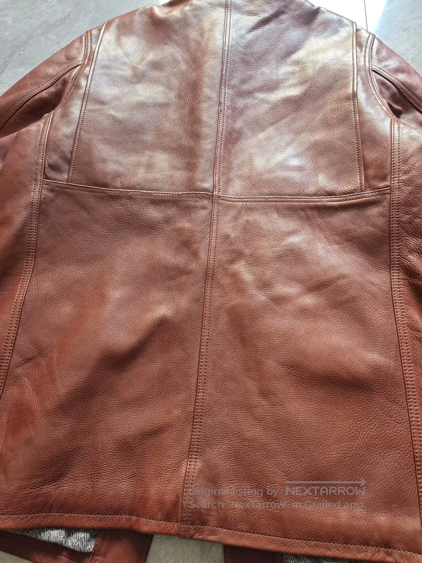 Timberland timberland leather work jacket in rich brown. Size US XL / EU 56 / 4 - 6 Thumbnail