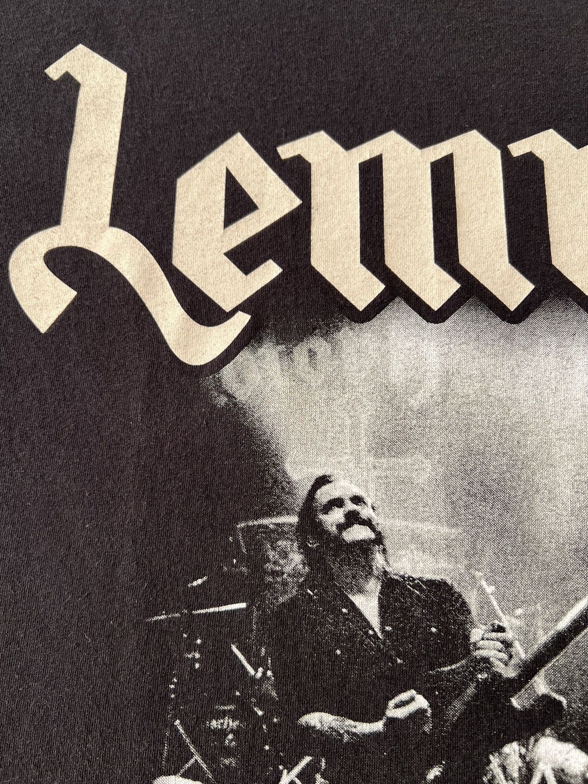 Band Tees Vintage 2016 Motorhead Lemmy Kilmister Band Black T-shirt Size US M / EU 48-50 / 2 - 6 Thumbnail