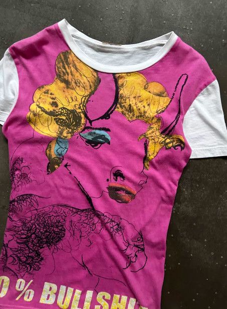John Galliano John Galliano Marilyn Monroe Parody Slogan T-Shirt Size L / US 10 / IT 46 - 3 Thumbnail