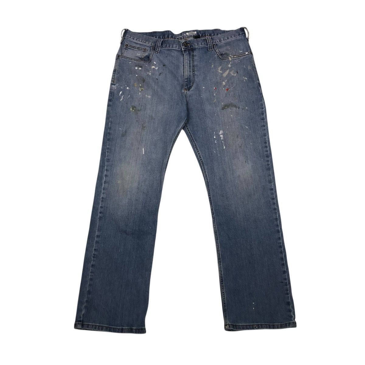 Carhartt 🔥CONSTRUCTION DESIGN VINTAGE CARHARTT DISTRESSED RUGGED FLEX Size US 36 / EU 52 - 1 Thumbnail