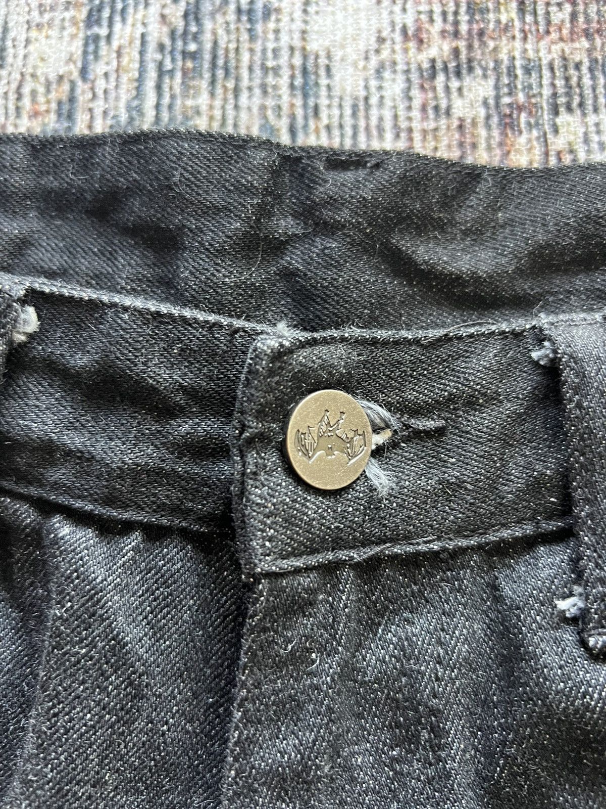 Other Fait Par Lui japanese denim flared cargo Size US 30 / EU 46 - 5 Thumbnail