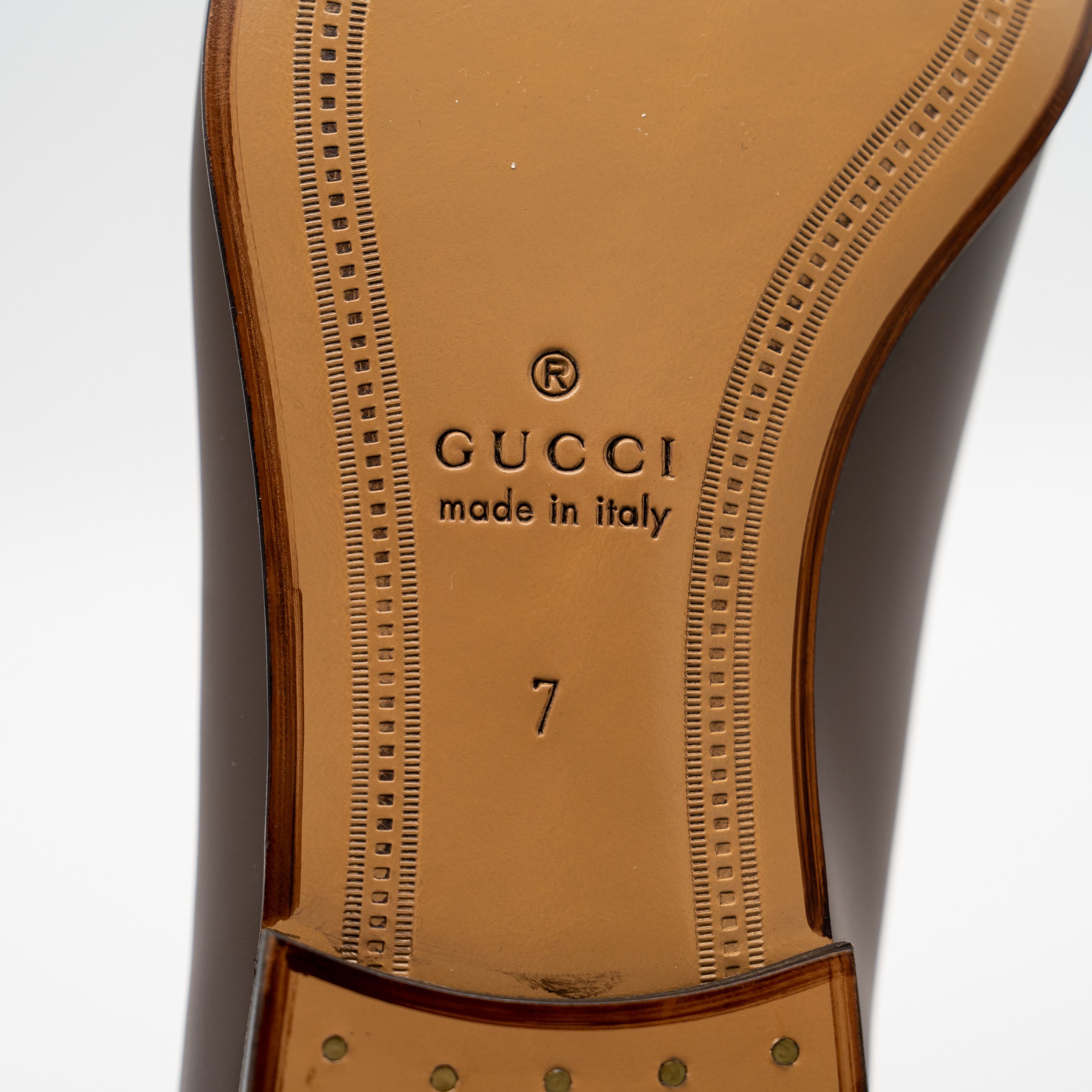 Gucci 7.5 US Gucci Anniversary Loafers Horsebit Brown Leather Size US 7.5 / EU 40-41 - 10 Thumbnail