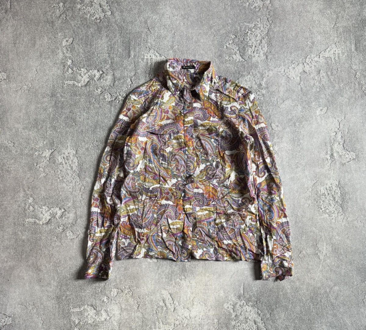 Massimo Dutti Massimo Dutti 42/32 all printed shirt button up long sleeve Size S / US 4 / IT 40 - 7 Thumbnail