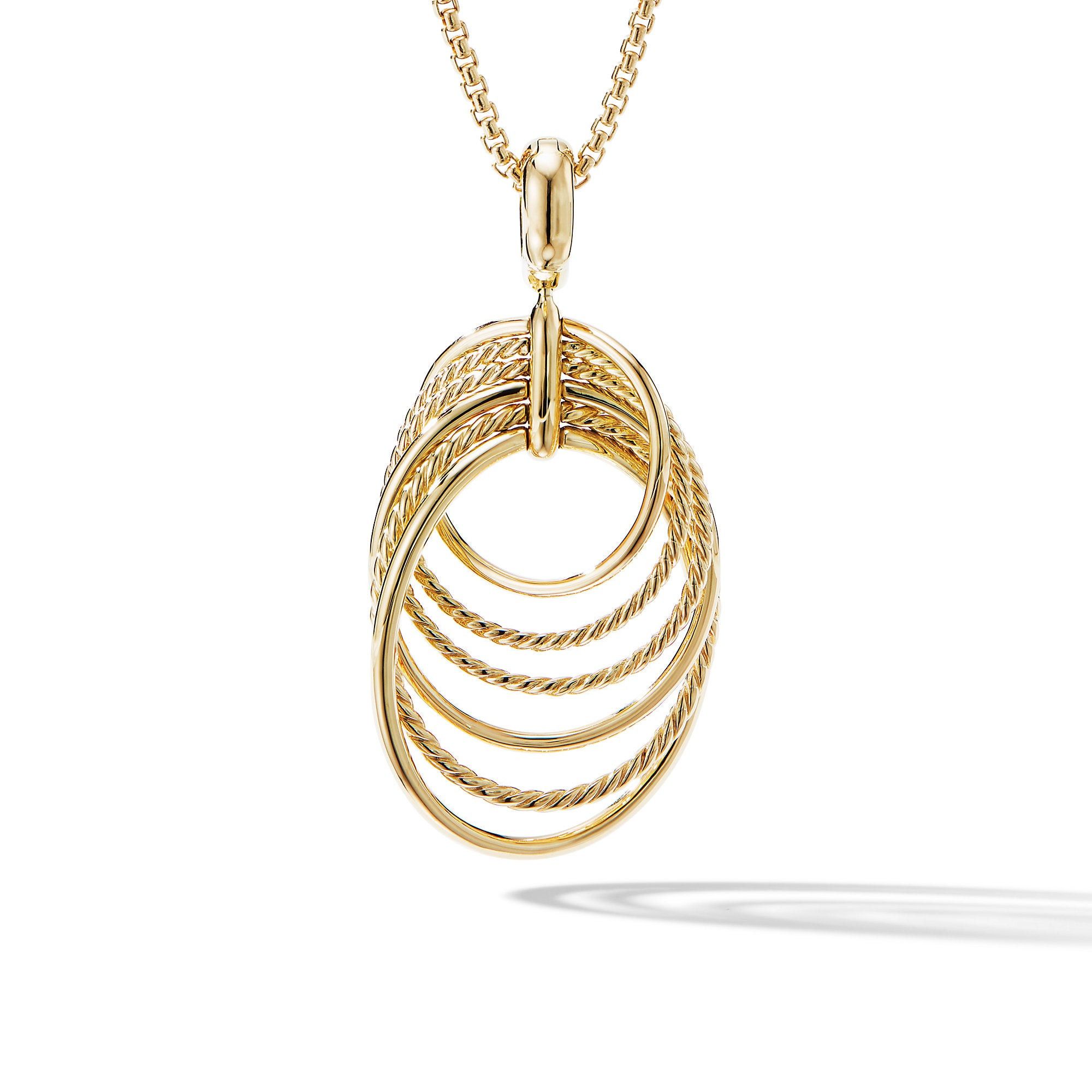 David Yurman o1w1db11025 N14870D Size:6 /Necklaces in Golden Size ONE SIZE - 2 Thumbnail