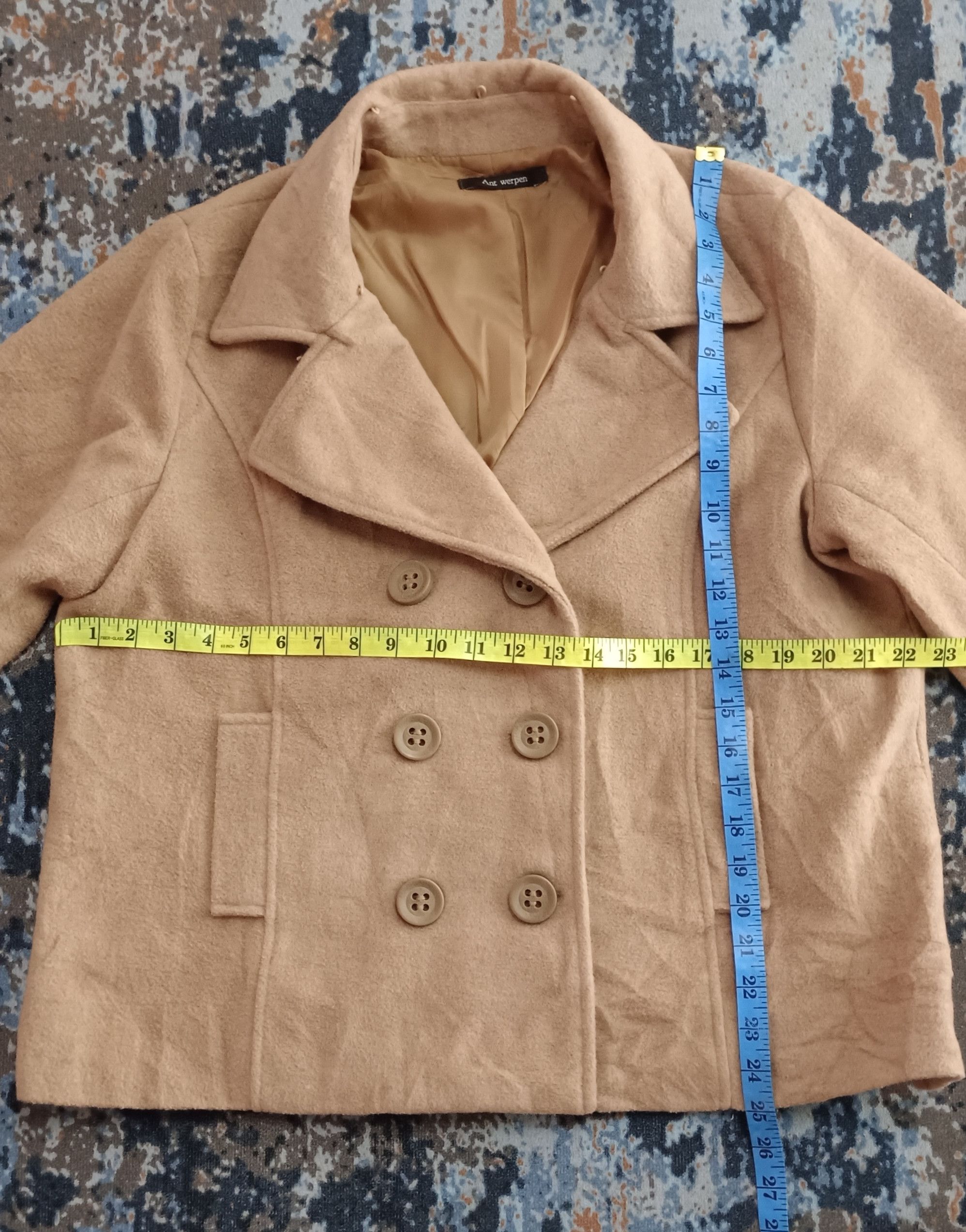 Designer × Japanese Brand Vintage 🔥 Ant Werpen Coat Winter Season Size XL / US 12-14 / IT 48-50 - 15 Thumbnail