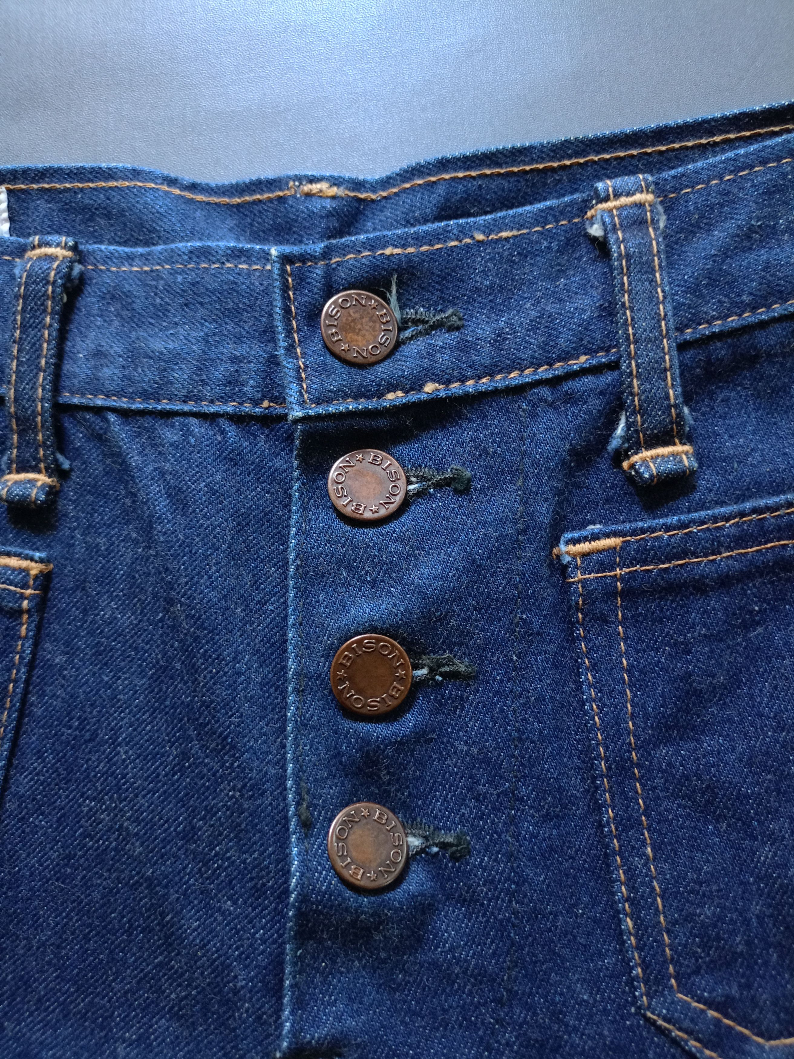 Japanese Brand Vintage Bison Flare Denim Pants style ifsixwasnine Lgb Size US 29 - 3 Thumbnail