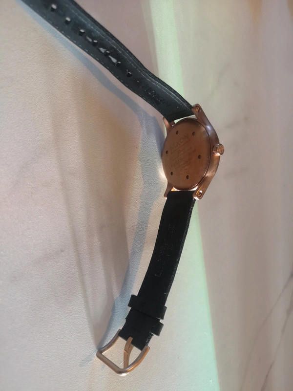 Nixon Nixon men's black leather strap watch Size ONE SIZE - 6 Thumbnail