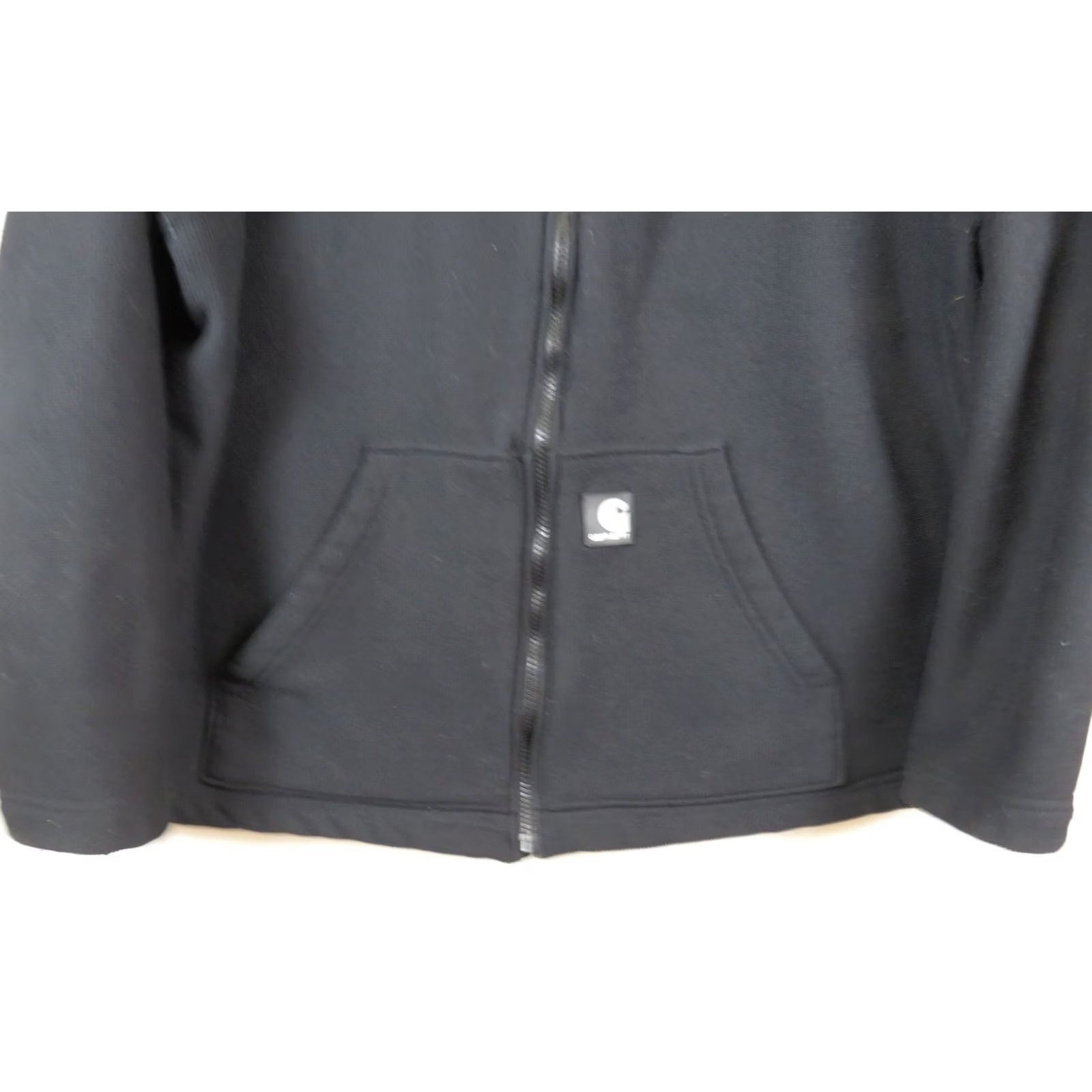 Carhartt Carhartt Black Fleece Jacket XL Regular Zip, Logo, Lined, Winter Men Size US XL / EU 56 / 4 - 2 Thumbnail