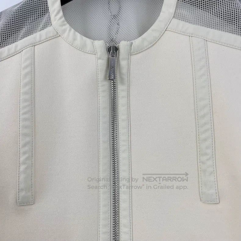 Hermes Hermes Off-white Mesh Patchwork Zip-up Vest Size XS / US 0-2 / IT 36-38 - 6 Thumbnail