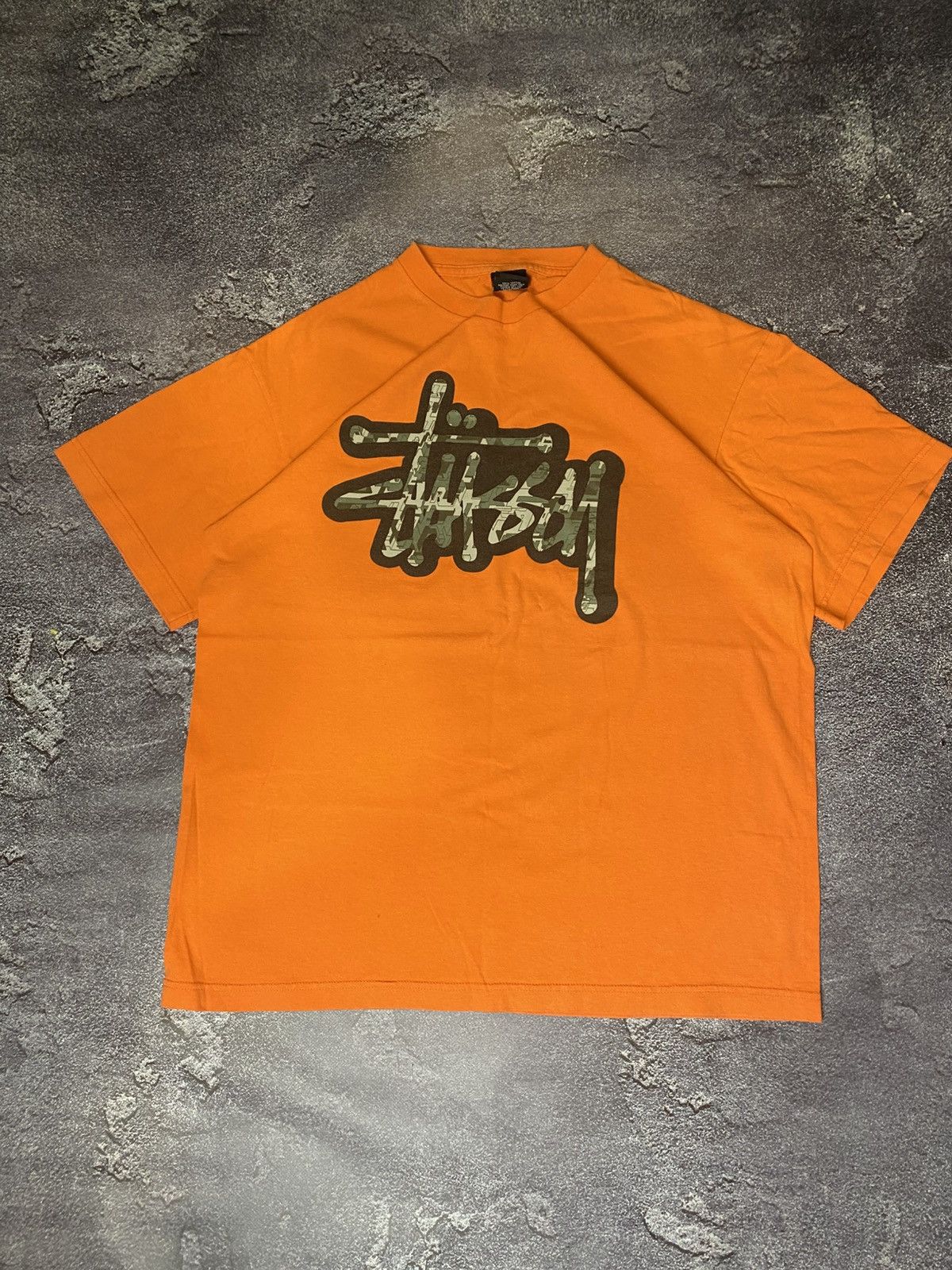 Stussy STUSSY VINTAGE BIG LOGO RARE T-SHIRT 90S made in USA Mexico Size US L / EU 52-54 / 3 - 1 Thumbnail