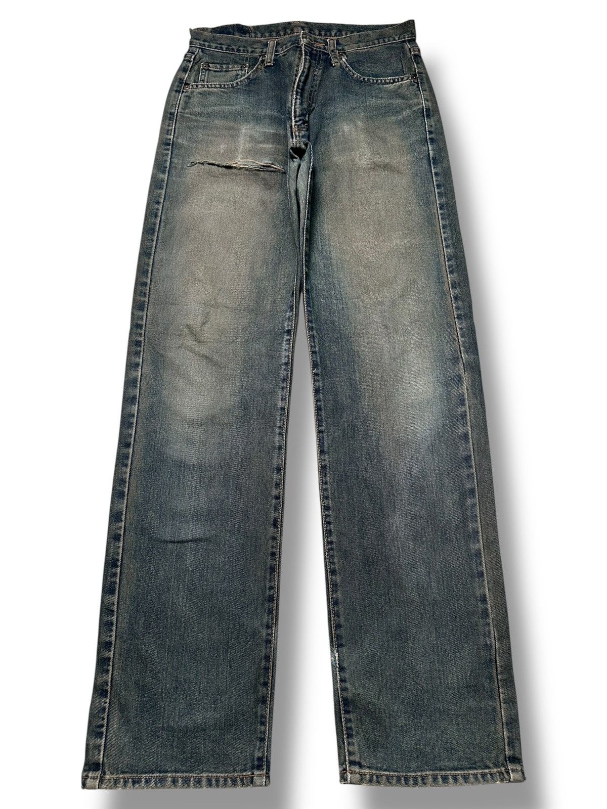 Japanese Brand Villand Vintage Single R Straight Loose Style and Faded Wash Size US 30 / EU 46 - 1 Thumbnail