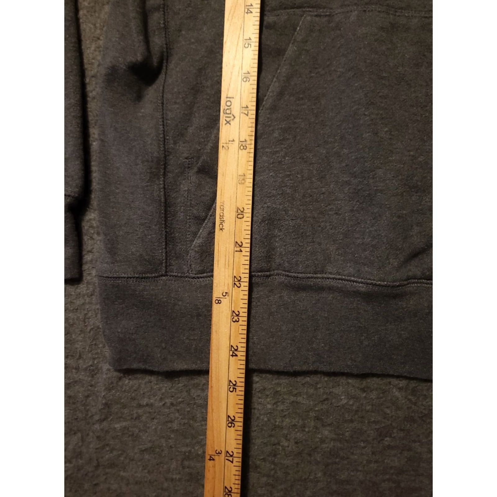 Tommy Hilfiger VINTAGE Tommy Hilfiger 1/4 Button Mens XS Gray Embroidered Fleece Pocket Preppy Casual Shirt Size US XS / EU 42 / 0 - 4 Thumbnail