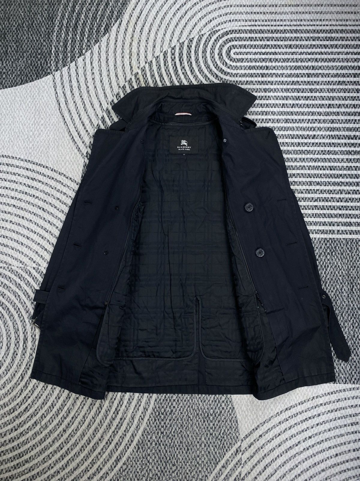 Burberry 🔥Burberry Black Label Trench Coat Belted Jacket Size US M / EU 48-50 / 2 - 6 Thumbnail