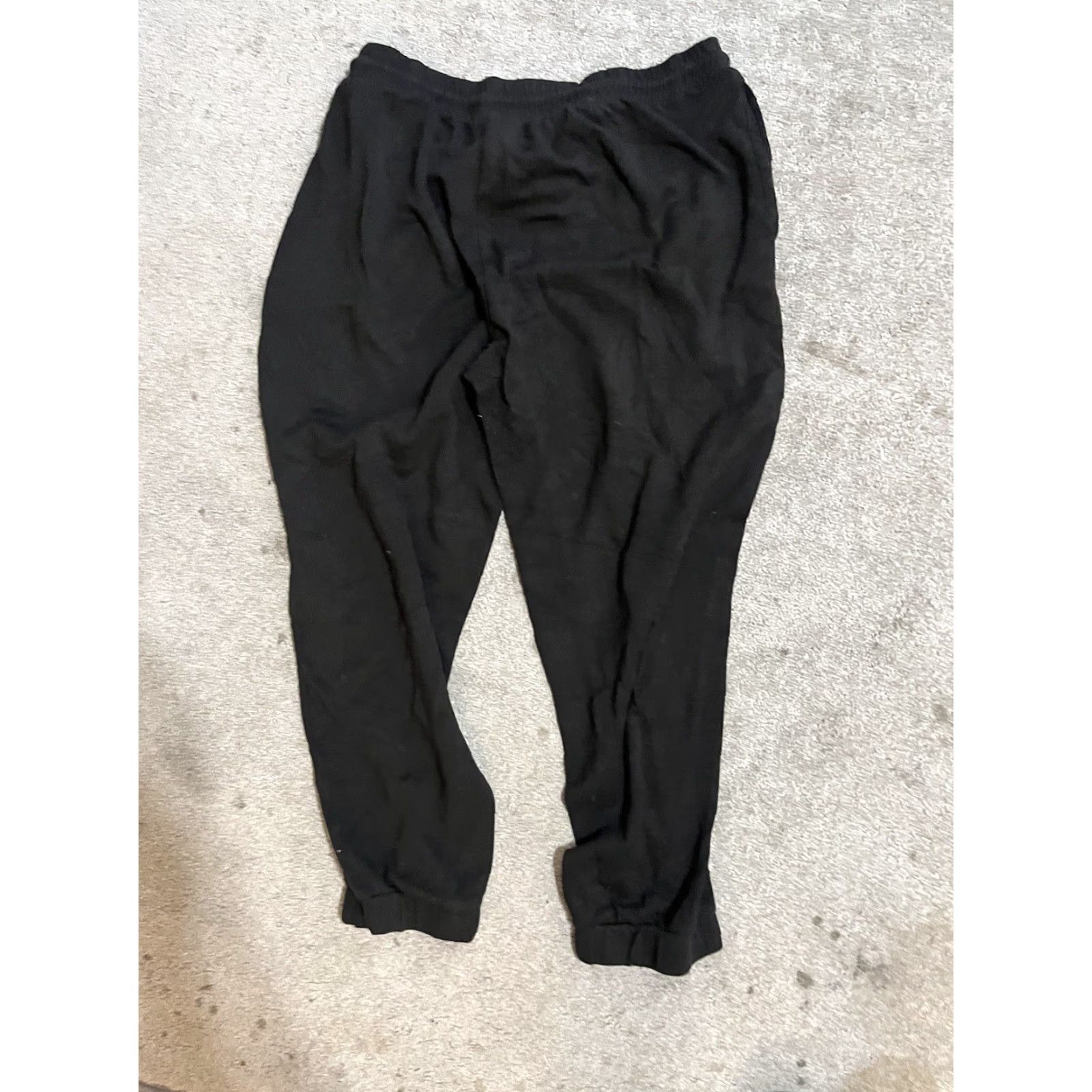 Vintage Truth by Republic Jogger Pants Men L Black Tapered Casual Rayon Blend Size US 33 - 3 Thumbnail