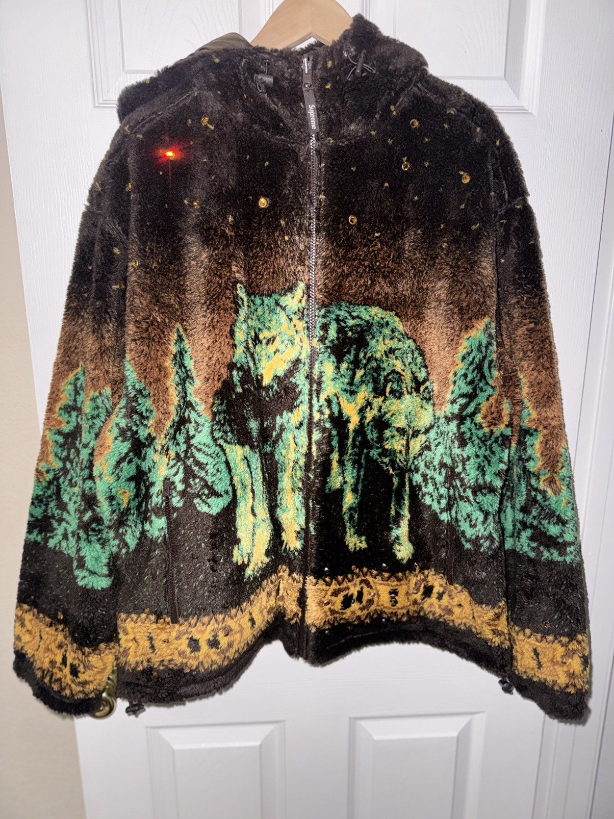 Supreme B.B Simon Reversible Hooded Fleece