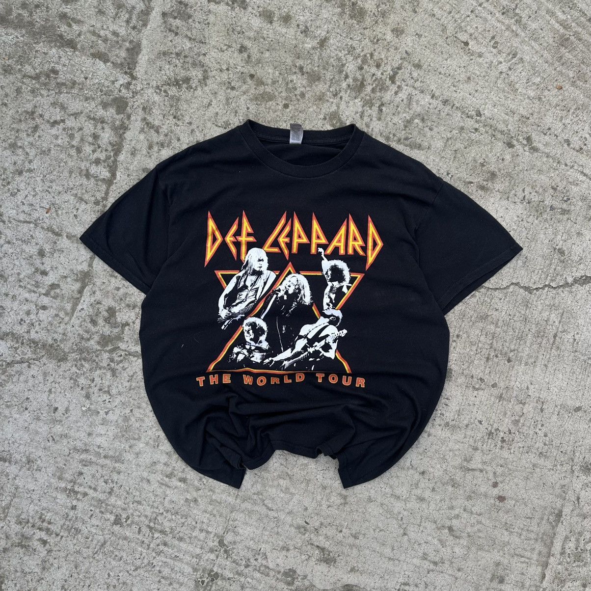 A$AP Rocky Vintage Adult Def Leppard T-shirts Big Logo Band Rock Y2K Size US L / EU 52-54 / 3 - 1 Thumbnail