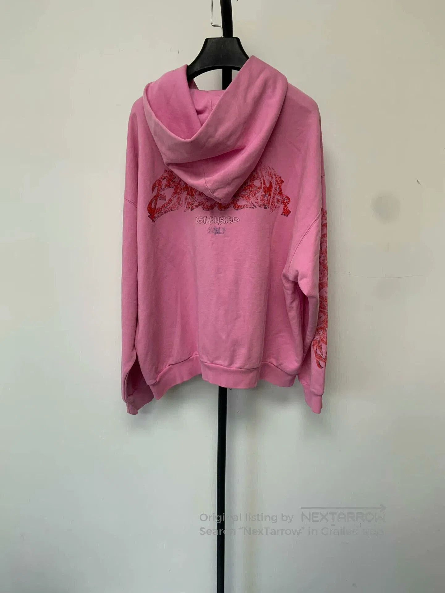 Balenciaga balenciaga disaster flame zip hoodie. Size US S / EU 44-46 / 1 - 2 Thumbnail