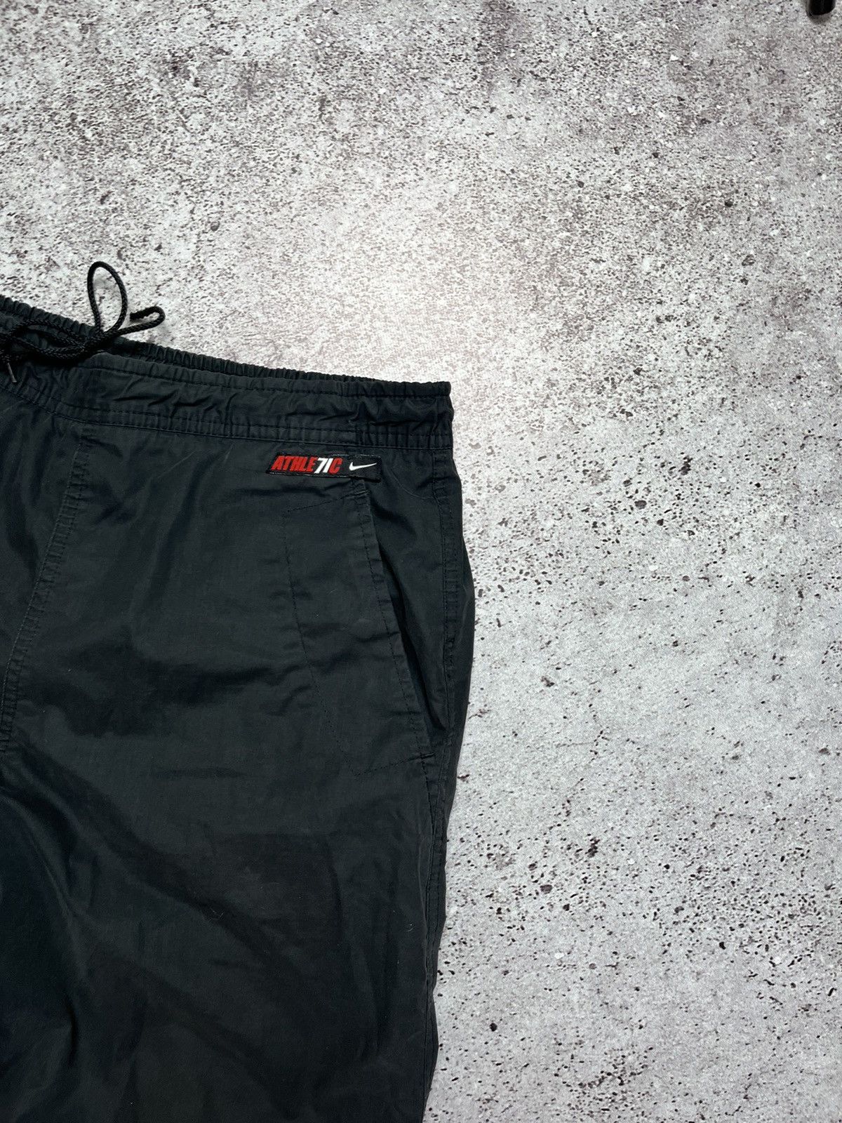 Nike × Vintage 🔥Vintage Nike Track Cargo Pants Nylon Drill Y2K style Swoosh Size US 31 - 5 Thumbnail