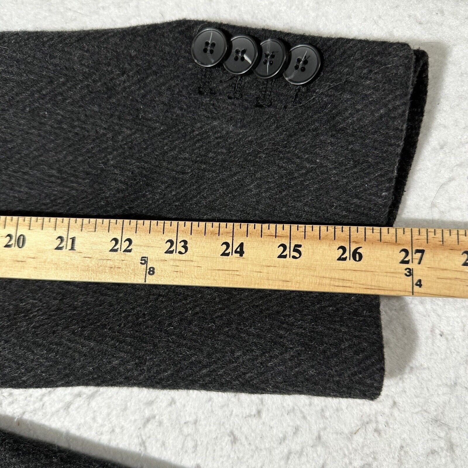 Other Vintage C&A Canda Men's EU 58 US XL Gray Coat Lapel Collar Size US XL / EU 56 / 4 - 12 Thumbnail